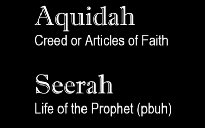 Aquidah & Seerah Lessons