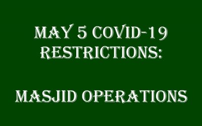 May 5 Covid-19 Restrictions