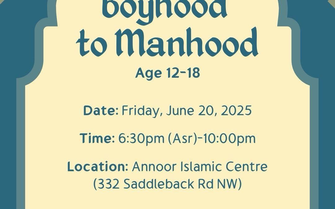 Boyhood to Manhood