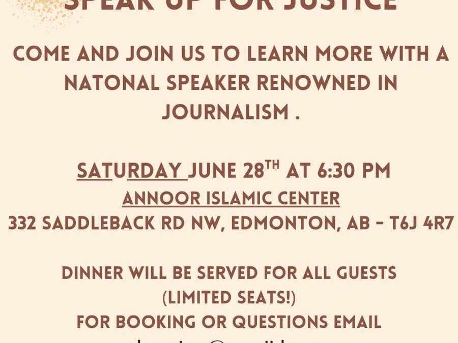 Speak Up For Justice